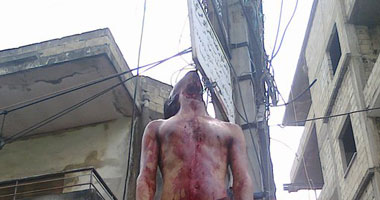 قتل وتمثيل وحشى لمصرى بلبنان 232201544