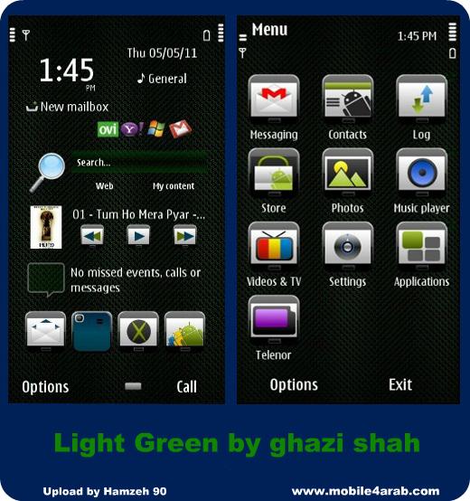   Light Green ghazi shah
