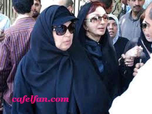 صور الفنانين المصرين في جنازة وردة الجزائرية