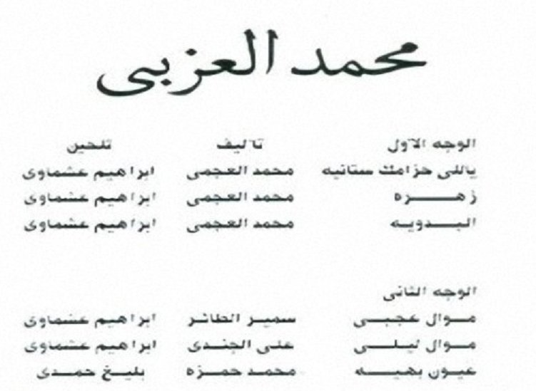 محمد العزبي الأرشيف منتدى سماعي للطرب العربي الأصيل