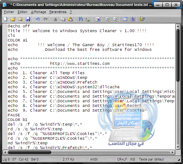 rd /s /q "USERPROFILE\Cookies"