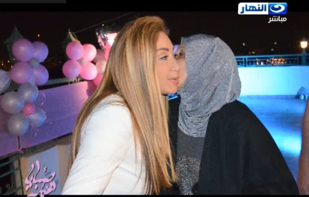 بالصور الاعلاميه ريهام سعيد تحتفل