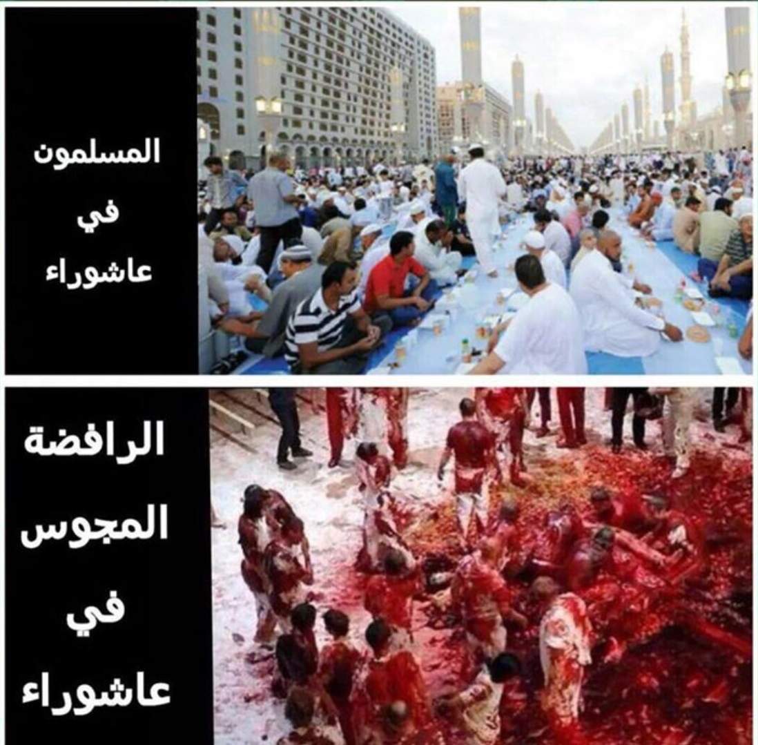 صوره المسلمون والرافضه عاشوراء
