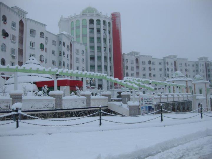 الثلوج في الجزائر شتاء 2024