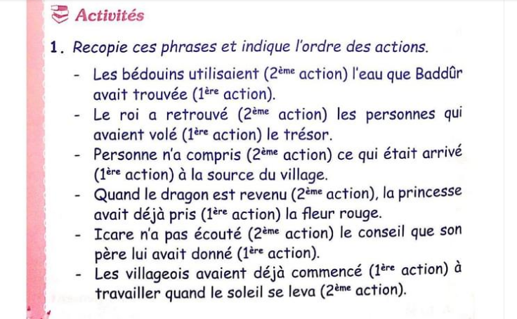 حل تمارين اللغة الفرنسية صفحة 134 للسنة الثانية متوسط الجيل الثاني